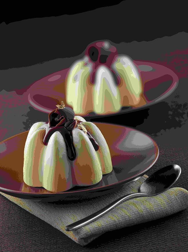 Silikomart Silicone Fancy and Function Bakeware Collection Multi-Shape Cake Pan, Charlotte