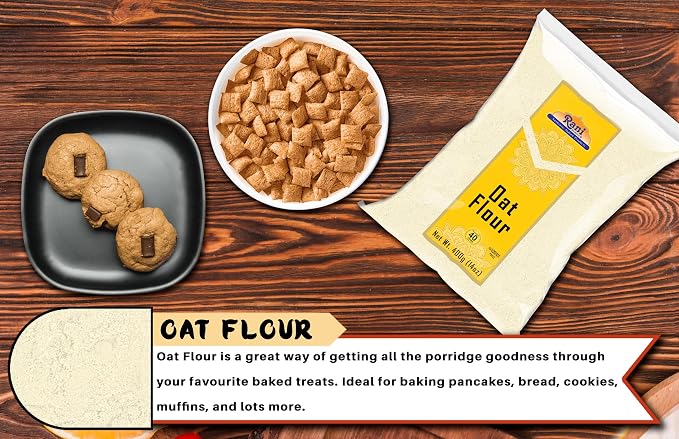 Rani Oat Flour 14oz (400g) ~ All Natural | Gluten Free | NON-GMO | Kosher | Vegan | Product of USA