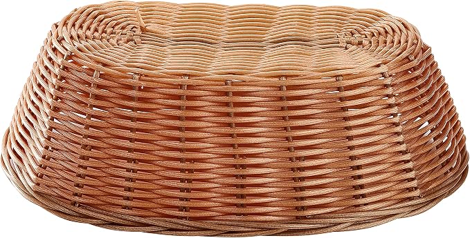 Yesland 12 Pack Plastic Oval Basket Small Gift Baskets, Food Storage Basket & Fruit Basket, 10 x 5.8 x 2.75 Inches Bread Basket Bin for Kitchen, Restaurant, Centerpiece Display, Christmas Gifts