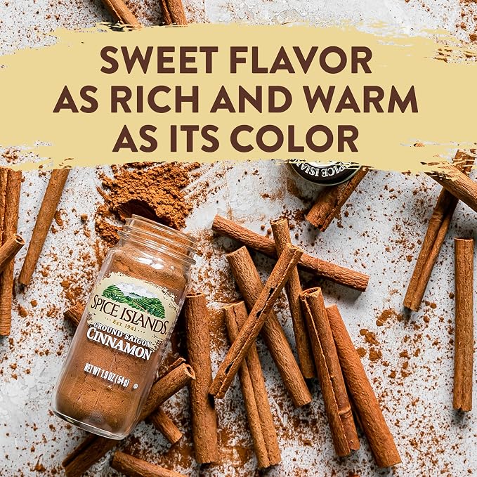 Spice Islands Ground Cinnamon, 1.9 Oz