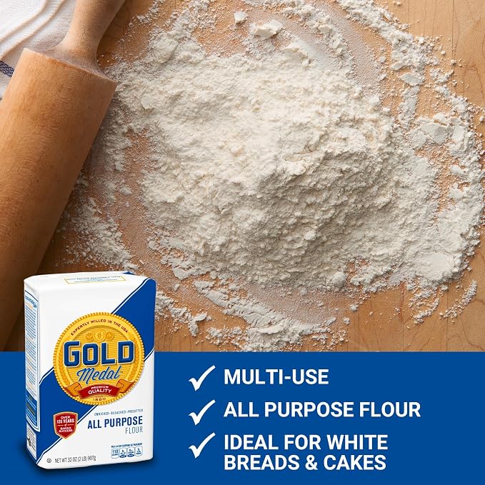 Gold Medal All Purpose Flour, Baking Flour, 5 lb Bag