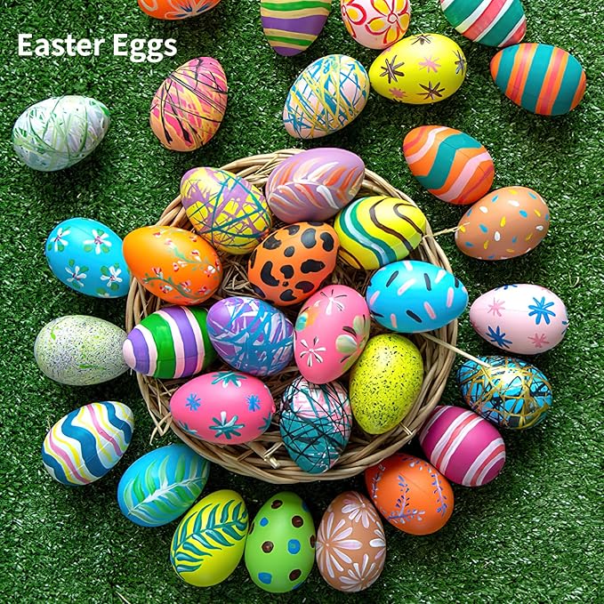 Gel Food Coloring Easter Egg Dye Kit - Shanlinly 10 Colors Gel Based Flavorless Edible Food Color Dye Vibrant Neon Icing Color for Cake Decorating Baking Macaron Frosting Fondant Cookie (6ml/Bottles)