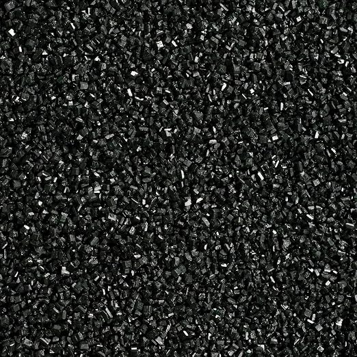 DecoPac Sanding Sugar | Black Edible Sugar Sprinkles | 33oz | Edible Sanding Sugar in Handheld Container | Made In USA | Sugar Sprinkle Mix For Cakes, Cupcakes, Cookies, Extra Large Pack | 33 Ounce - Black