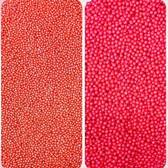 Confect Pretty in Pink Pearl Sprinkles Mix – Pink Sprinkles | Edible Baking Decorations for Cakes, Cupcakes, Cookies – Valentine’s Day & Anniversary Sprinkle Set – Pack of 5 | Vegan, Gluten-Free, Nut-Free, Soy-Free, Dairy-Free , Handcrafted Sprinkle- 5 Oz
