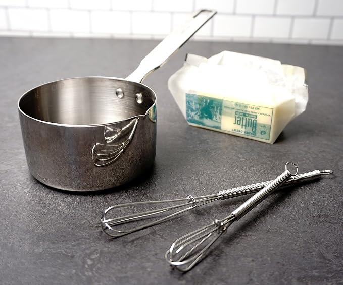 RSVP Endurance 18/8 Stainless Steel Mini Whisks, Set of 3