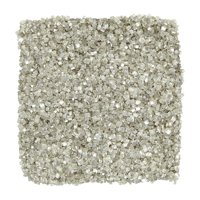 Wilton Pearlized Sugar Sprinkles for Cookie & Cake Decorating, 5.22 oz., Silver