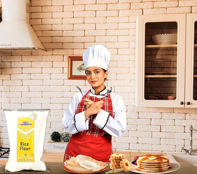 Rani Rice (White) Flour 64oz (4lbs) 1.81kg Bulk ~ All Natural | Gluten Friendly | Vegan | NON-GMO | Kosher | Indian Origin