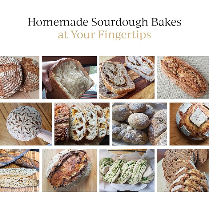 Breadtopia Live Sourdough Starter | Organic Non-GMO Ingredients | Active & Ready to Go | It's Alive - Must be Fed Immediately on Delivery