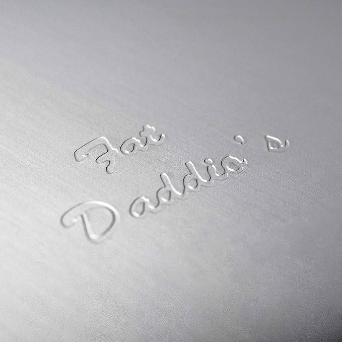 Fat Daddio's Anodized Aluminum Round Cake Pans, 2 Piece Set, 5 x 3 Inch