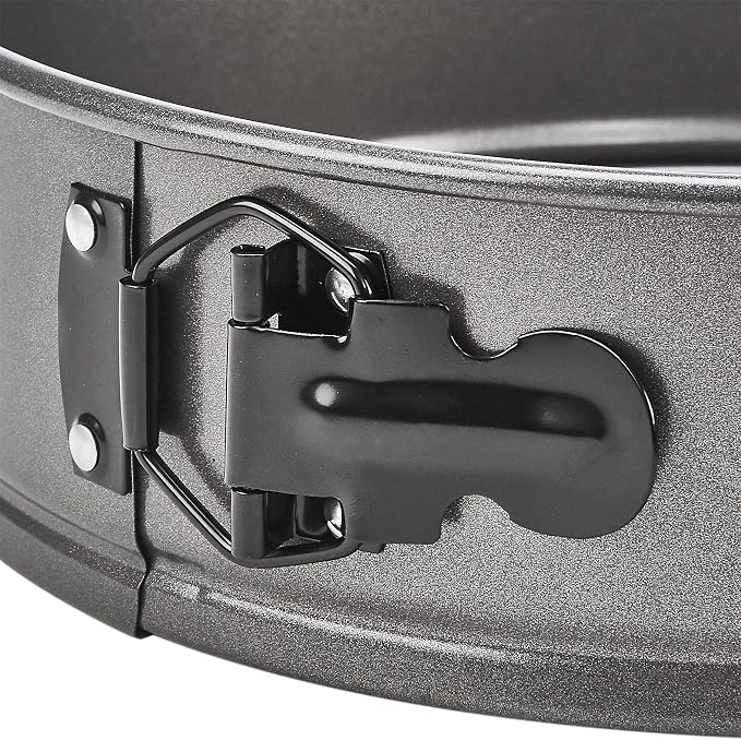 GoodCook Everyday Nonstick Steel 3pc Springform Set, 8.5", 9.5", 10.25", Gray